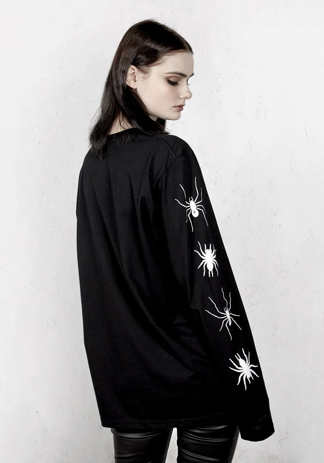 Spiders Long Sleeve T-Shirt sold by Disturbia product image thumbnail 2