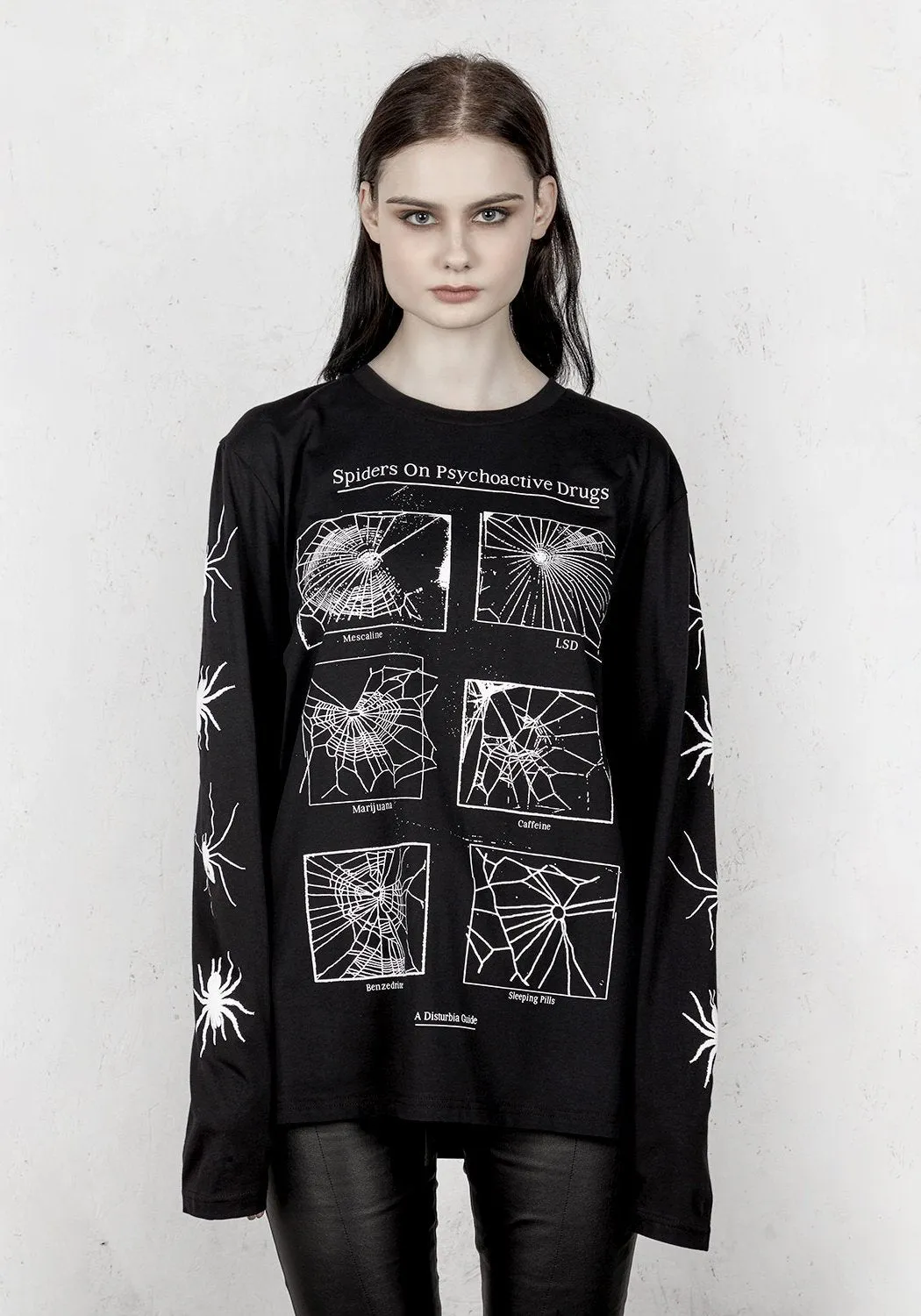 Spiders Long Sleeve T-Shirt sold by Disturbia