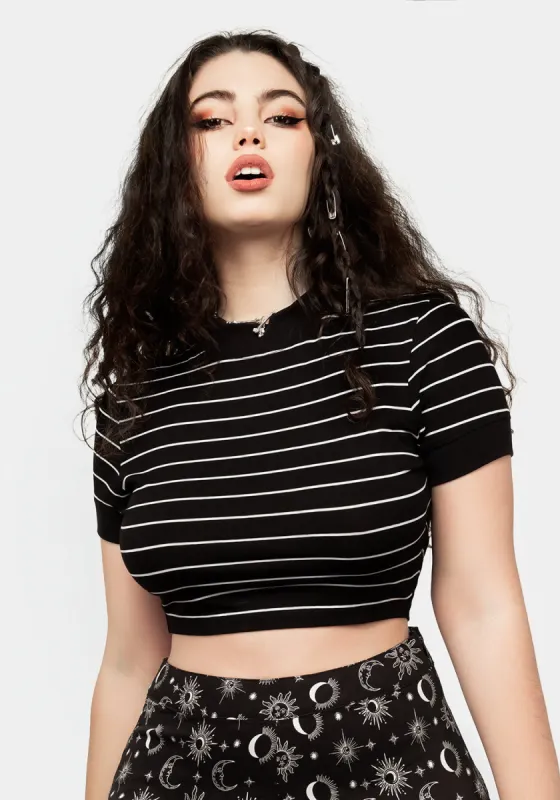 Vivaldi Crop Tee sold by Disturbia