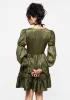 Arda Virago Sleeve Mini Dress sold by Disturbia