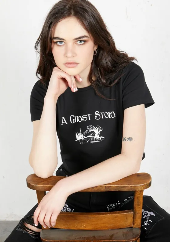 Ghost Story Crop Tee sold by Disturbia