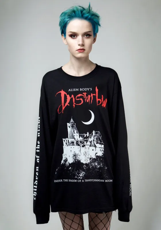 Transylvaniac Long Sleeve T-Shirt sold by Disturbia