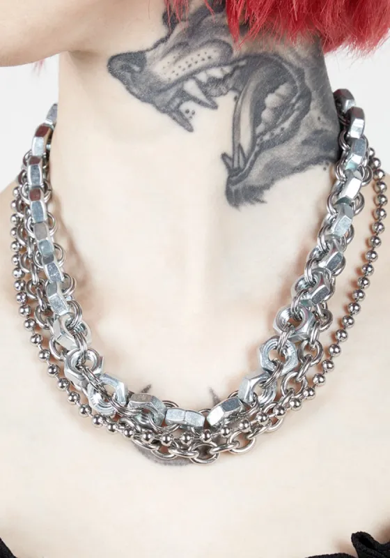 Hex Chain Necklace sold by Disturbia