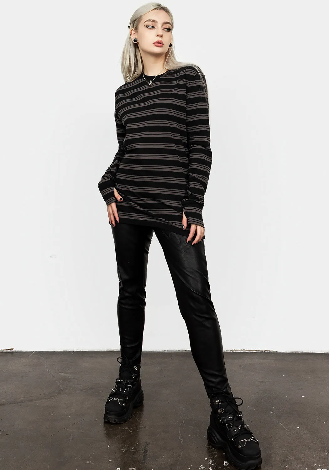 Nevermind Long Sleeve T-Shirt sold by Disturbia product image thumbnail 5