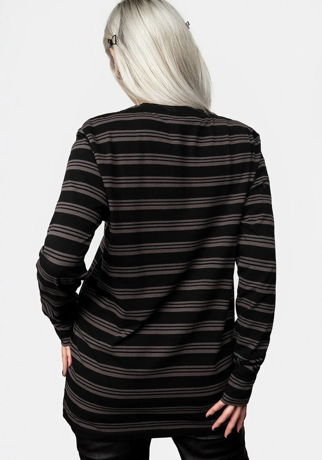 Nevermind Long Sleeve T-Shirt sold by Disturbia product image thumbnail 4