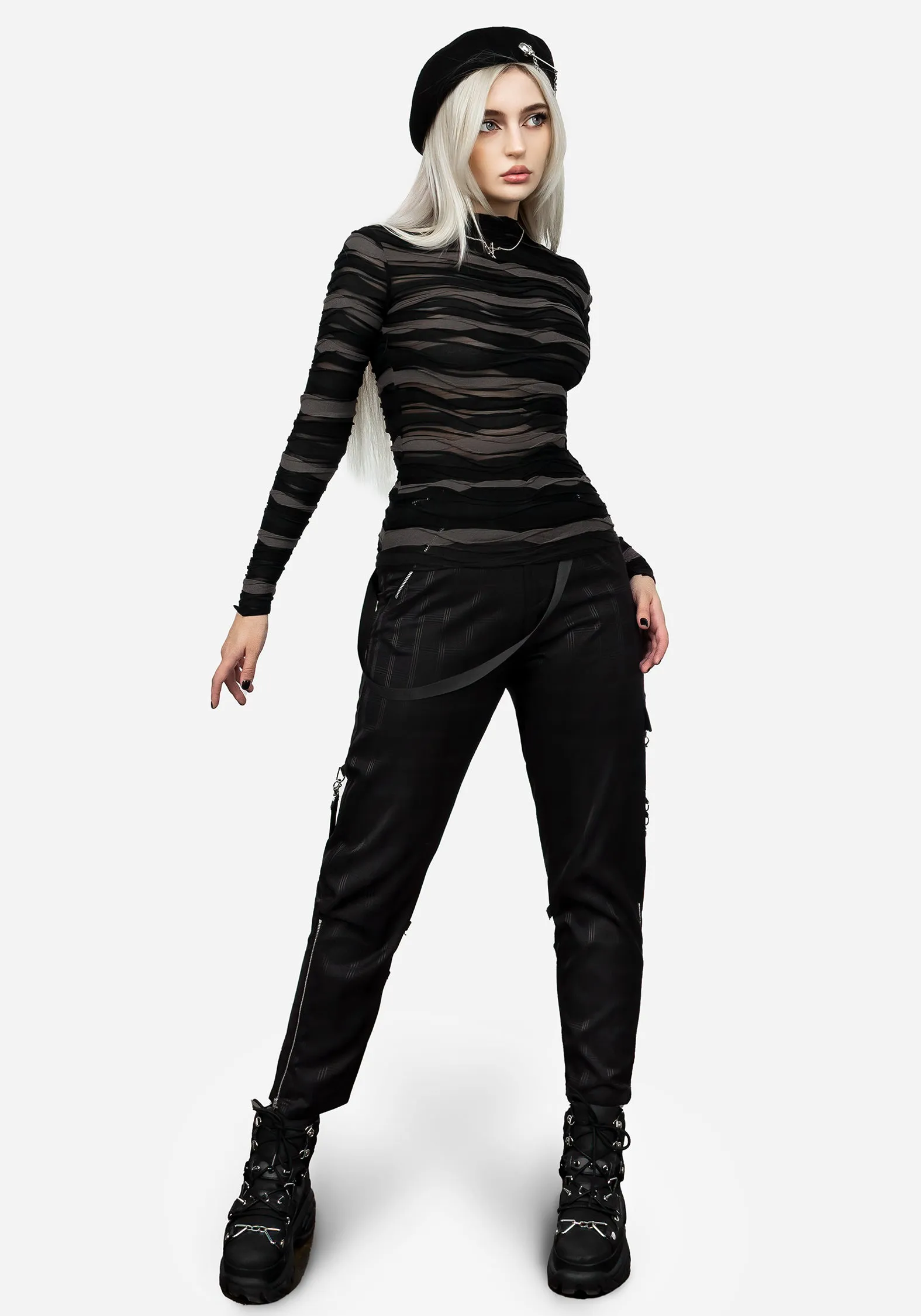 Distortion Top sold by Disturbia product image thumbnail 3
