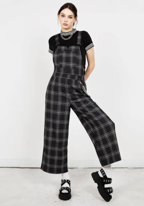 GONZO WIDE LEG DUNGAREES sold by Disturbia