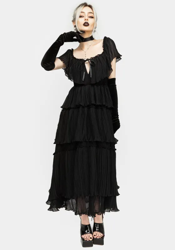 Thornhille Tulle Tiered Midaxi Dress sold by Disturbia