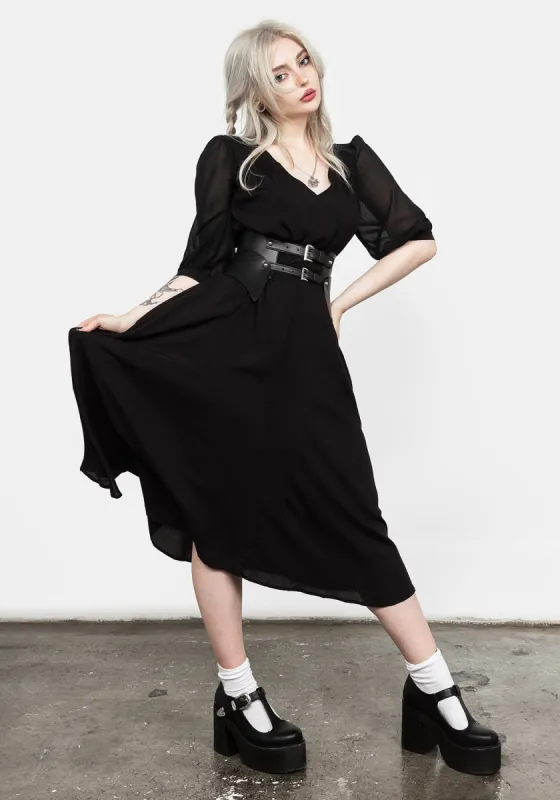 Maja Midi Dress sold by Disturbia