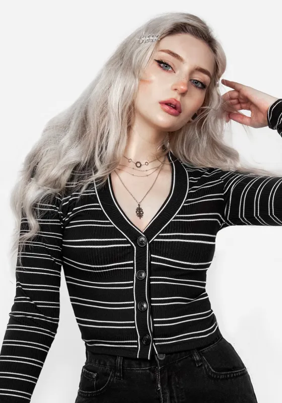 Slash Cropped Cardi sold by Disturbia