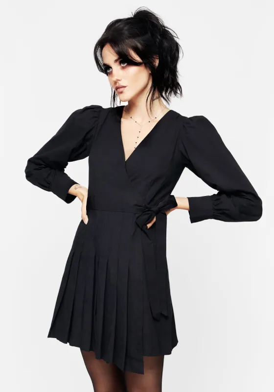 Aporia Pleated Mini Dress sold by Disturbia