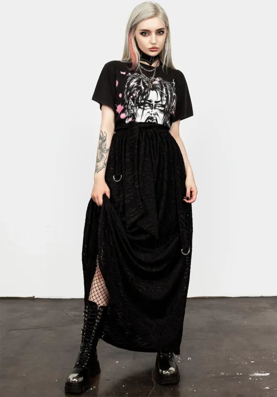 Cinder Maxi Skirt sold by Disturbia