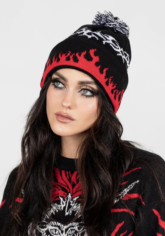 Element Pom Pom Beanie sold by Disturbia
