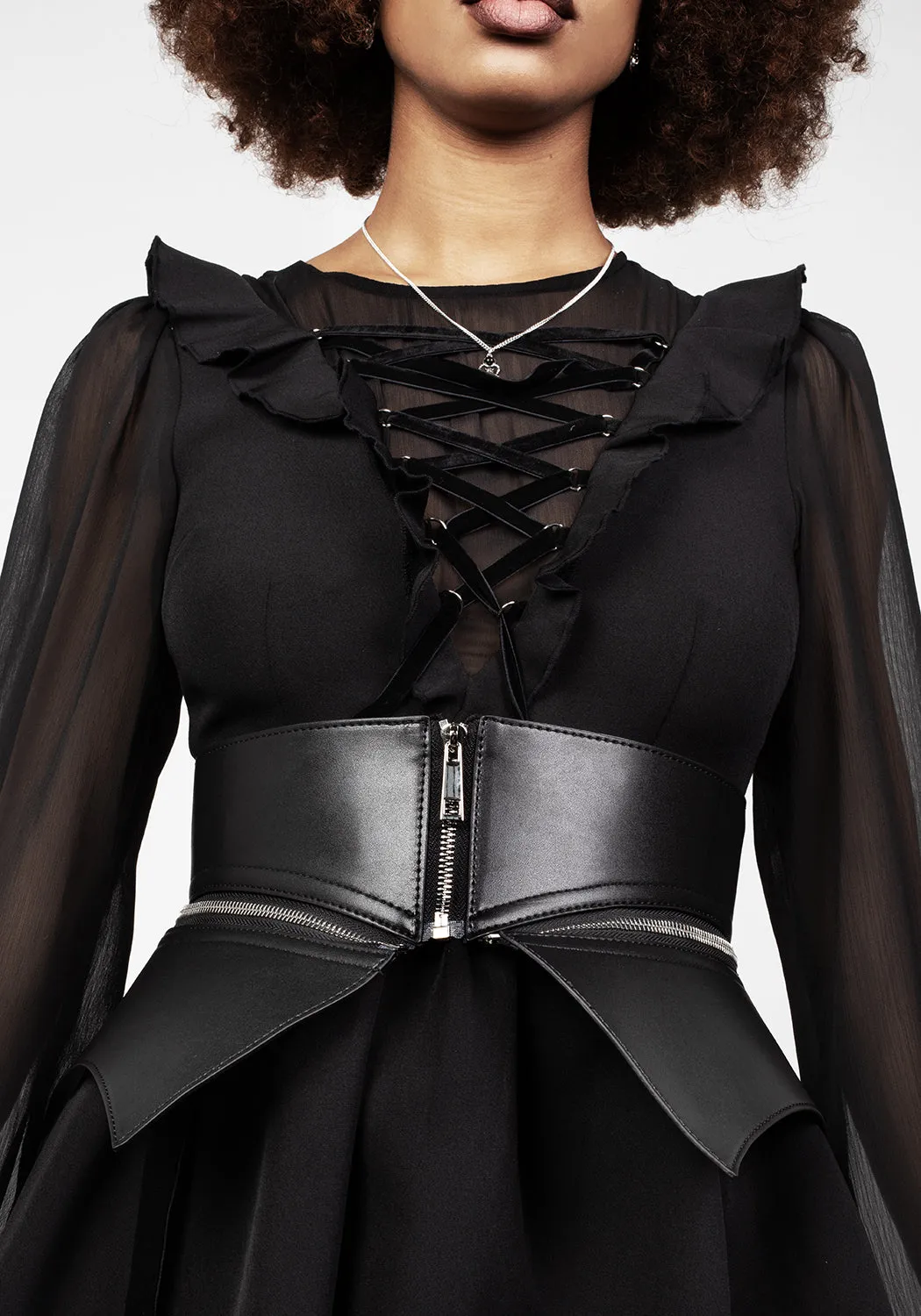 Bettie Peplum Waist Belt sold by Disturbia product image thumbnail 5