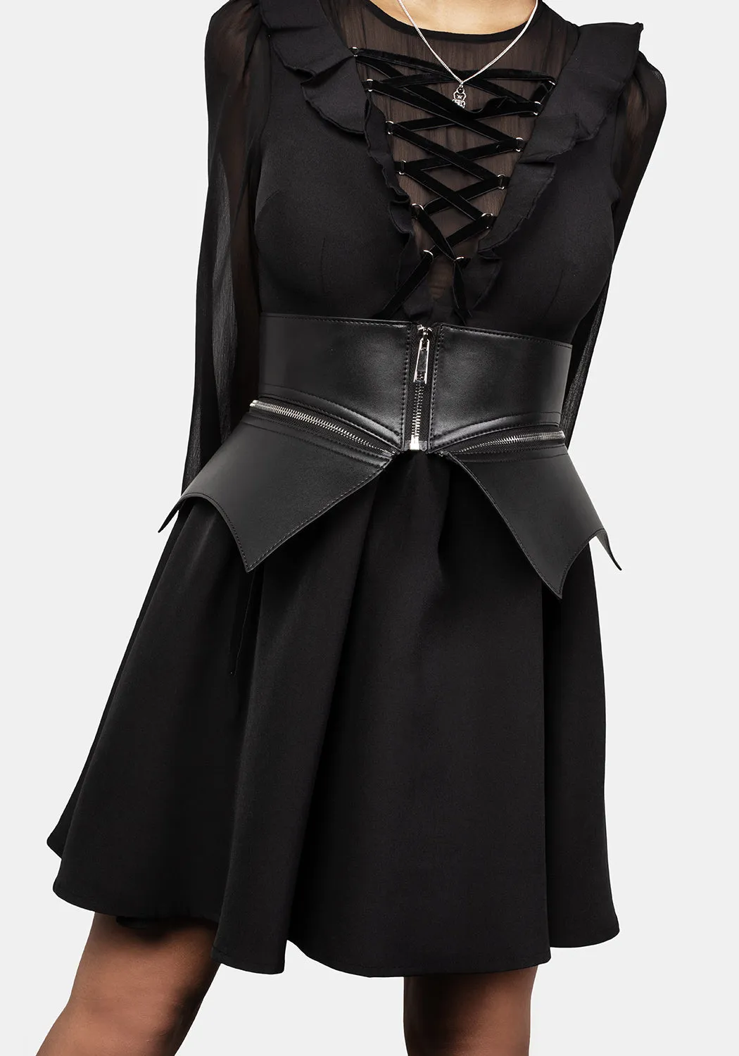 Bettie Peplum Waist Belt sold by Disturbia product image thumbnail 2