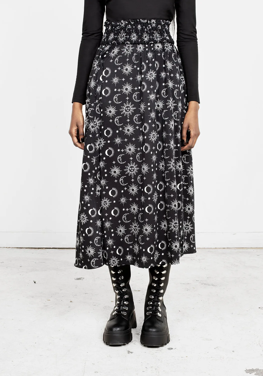 MOONBEAM MIDAXI SKIRT sold by Disturbia product image thumbnail 2