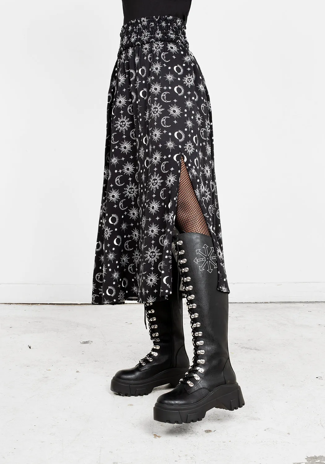 MOONBEAM MIDAXI SKIRT sold by Disturbia product image thumbnail 5