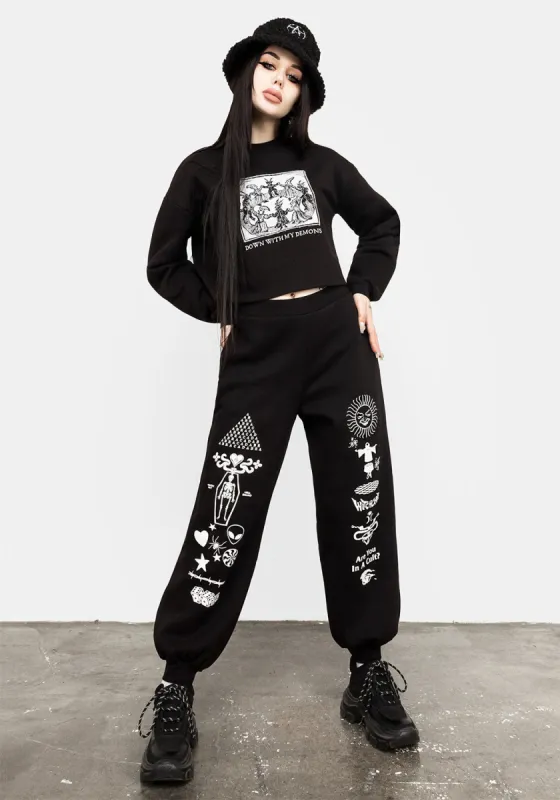 Witchtrip Joggers sold by Disturbia
