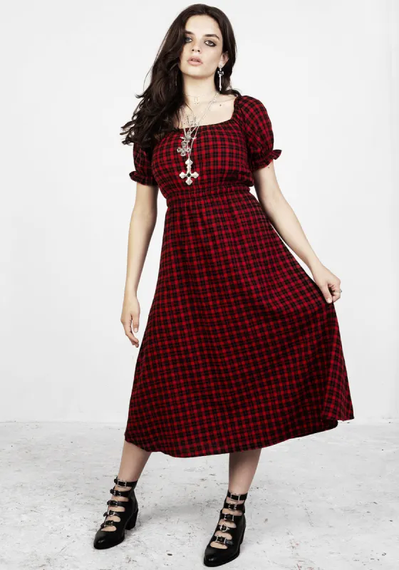 Dreadful Midi Dress sold by Disturbia