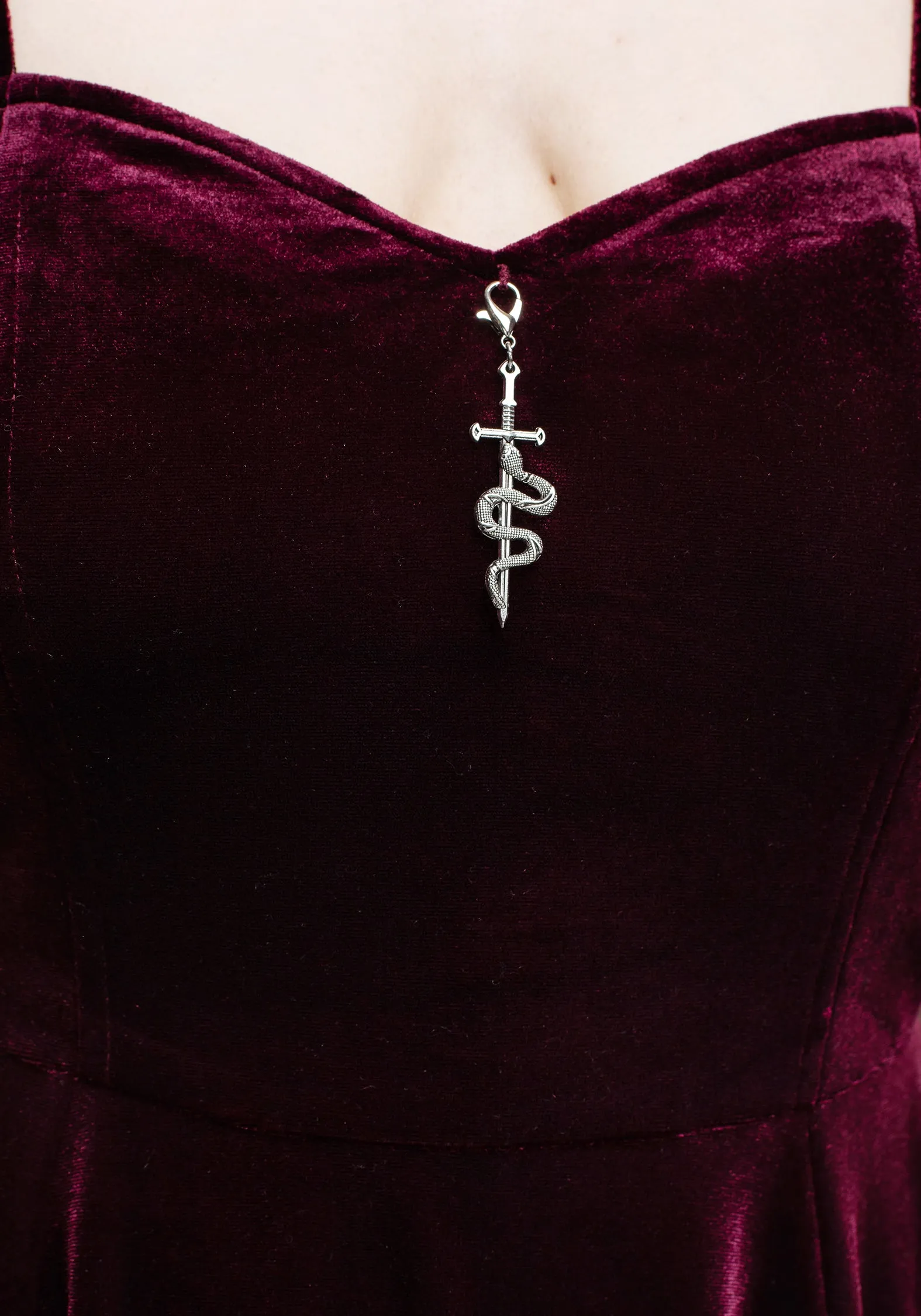 Veniri Corset Mini Dress - Wine sold by Disturbia product image thumbnail 2