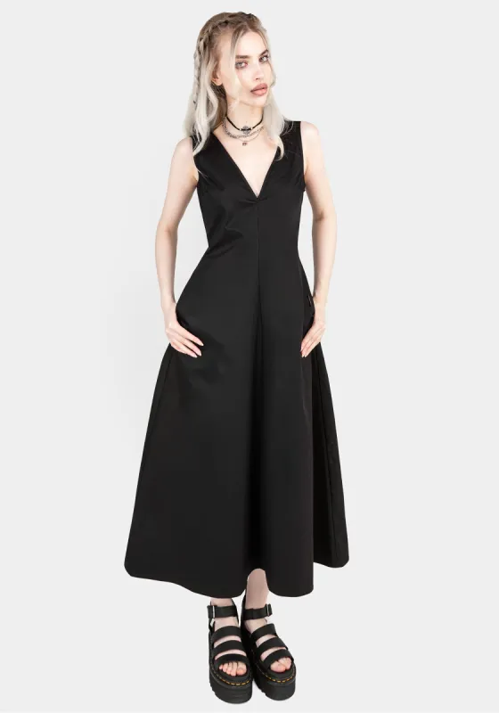 Freyja Cotton Midaxi Dress sold by Disturbia