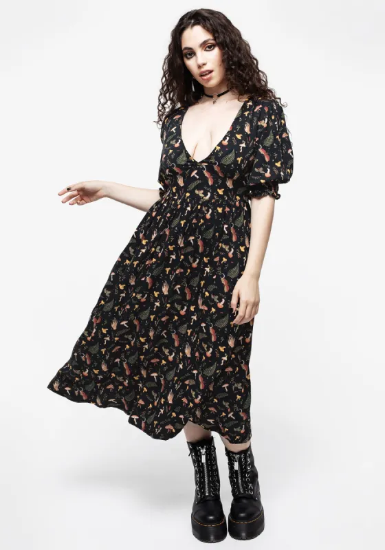 Liviana Midi Dress sold by Disturbia