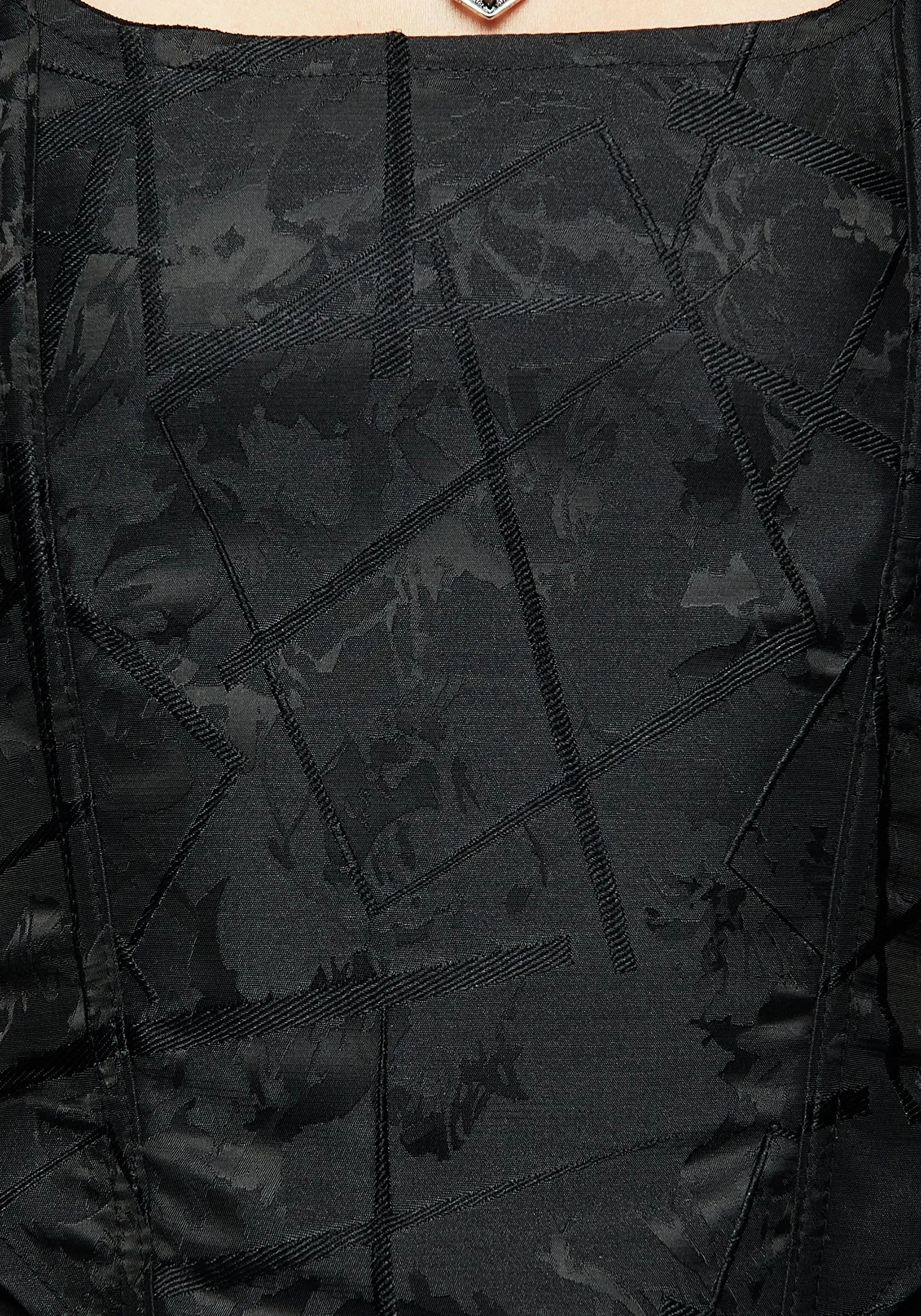 Chatelaine Puff Sleeve Corset Top sold by Disturbia product image thumbnail 2