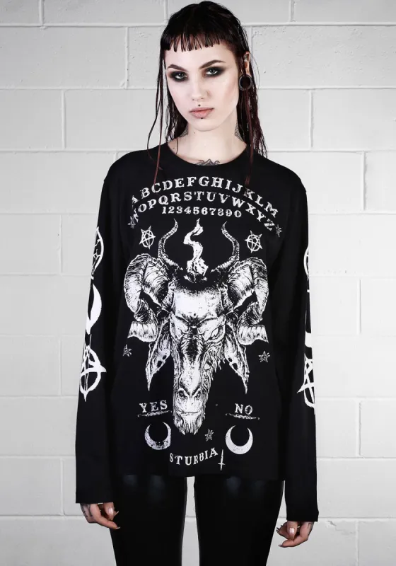 Ouija Long Sleeve T-Shirt sold by Disturbia