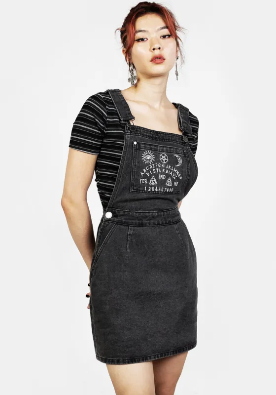 VISION DAD DUNGAREE DRESS sold by Disturbia