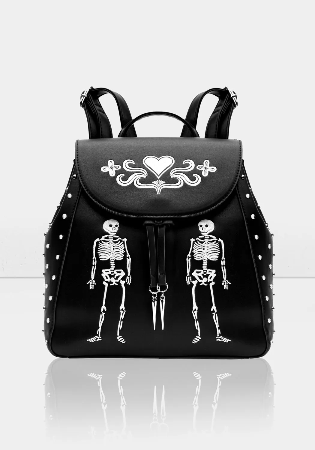 Reaper Studded Backpack sold by Disturbia