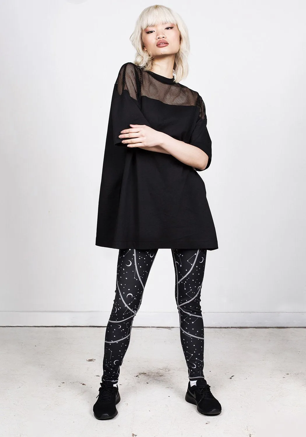 Mesh Oversized Tee sold by Disturbia product image thumbnail 4