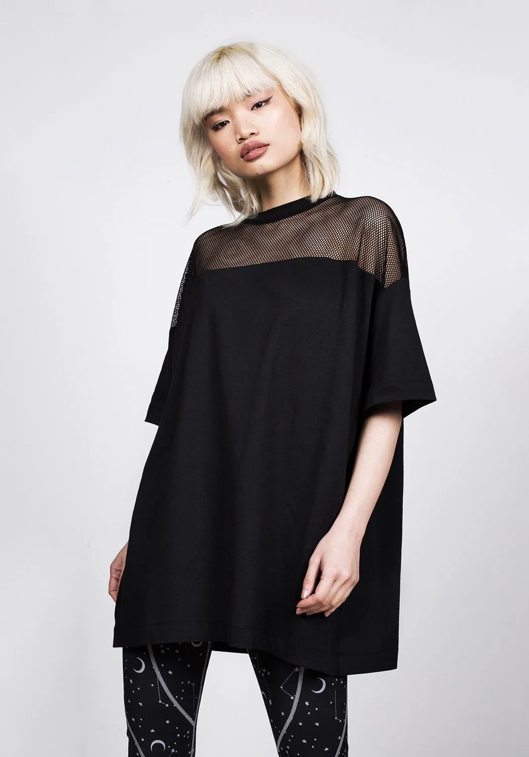 Mesh Oversized Tee sold by Disturbia product image thumbnail 2