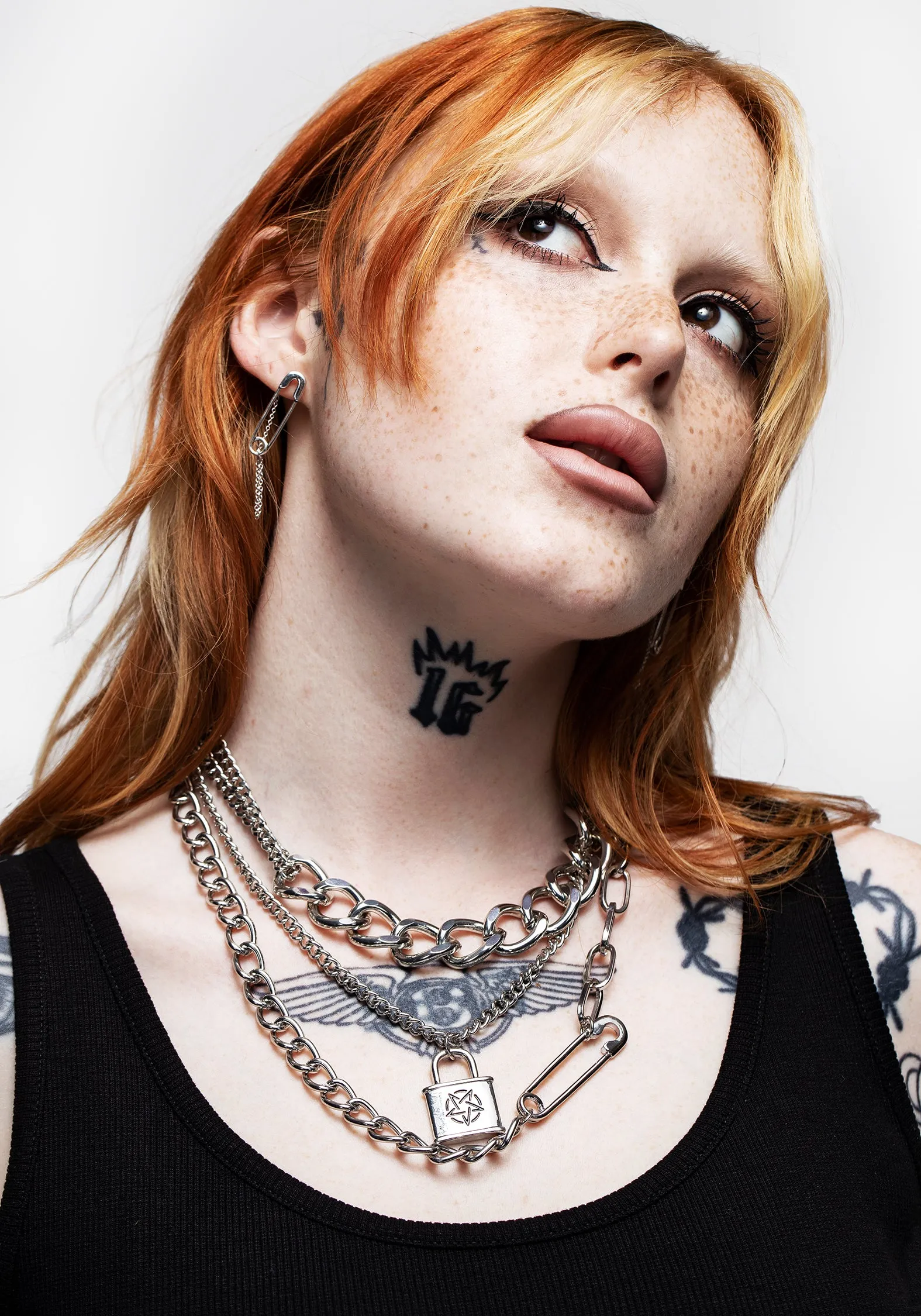 Morgelai Layered Chain Necklace sold by Disturbia product image thumbnail 3
