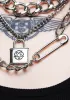 Morgelai Layered Chain Necklace sold by Disturbia