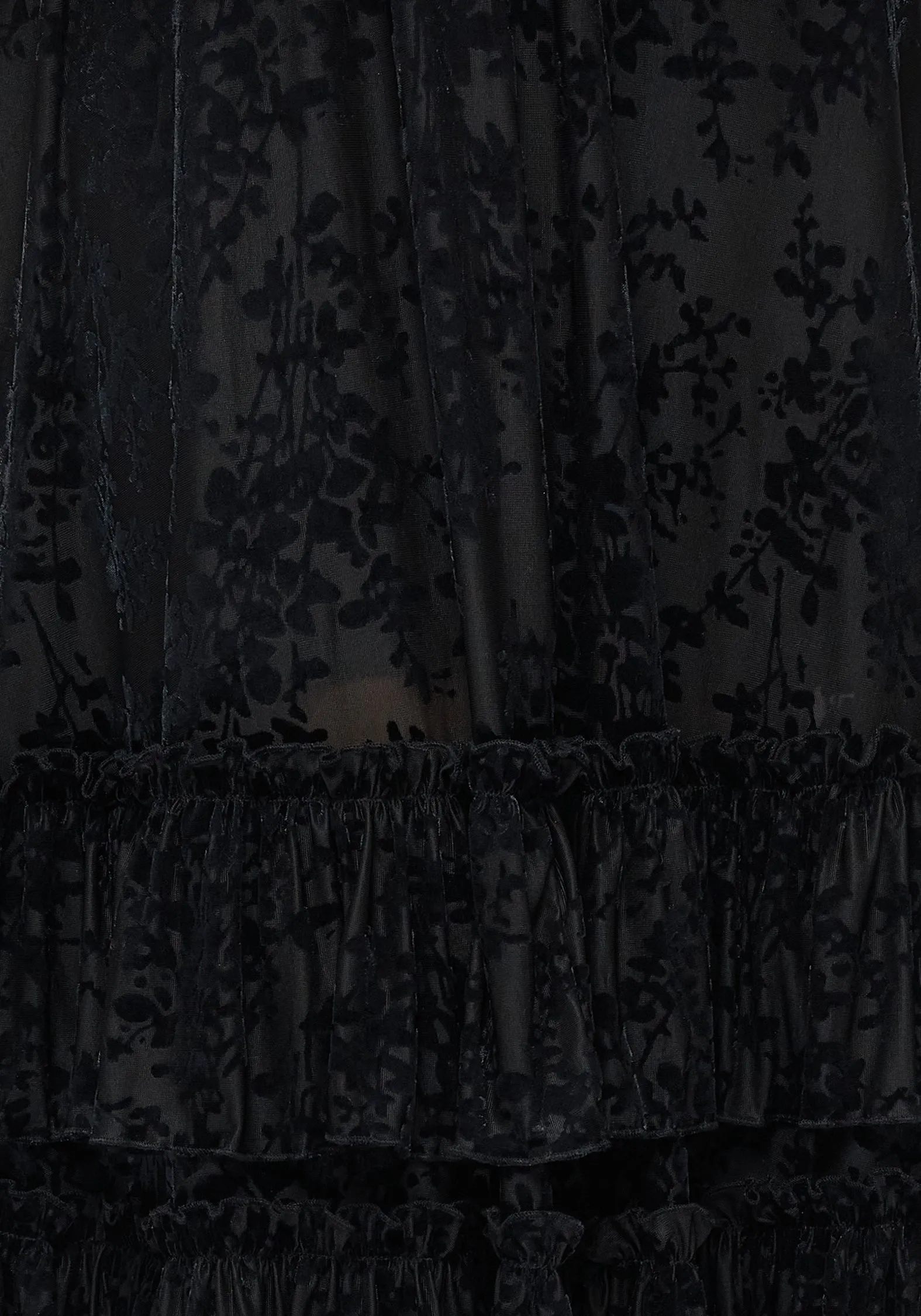 Lilias Devoré Tiered Maxi Dress sold by Disturbia product image thumbnail 5