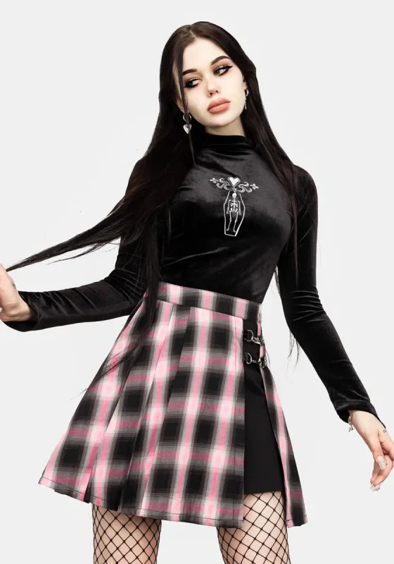 Vivacity Pleated Mini Skirt sold by Disturbia