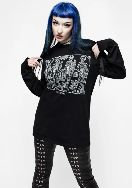 Macabre Long Sleeve T-shirt sold by Disturbia