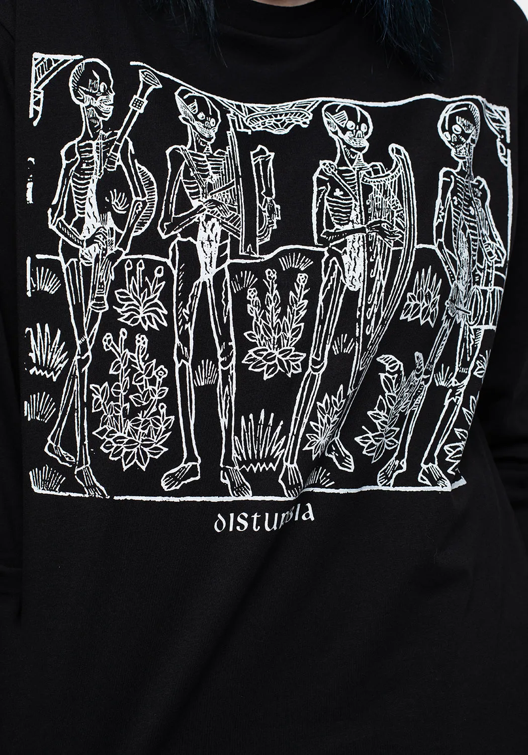 Macabre Long Sleeve T-shirt sold by Disturbia product image thumbnail 2