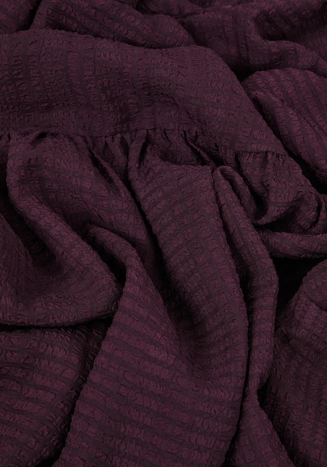 SHEER SMOCK DRESS IN PURPLE sold by Disturbia product image thumbnail 4