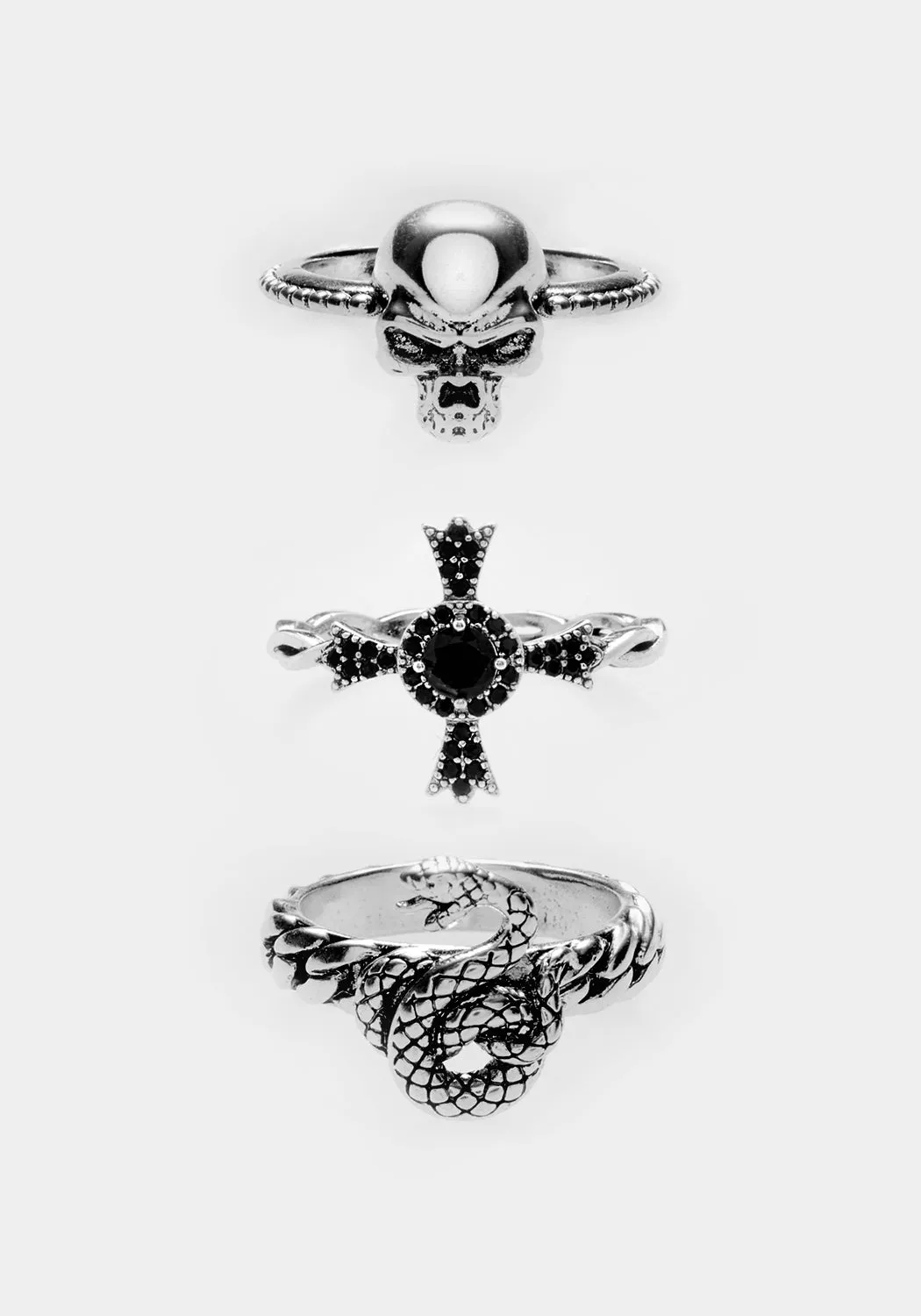 Morbid Ring Set sold by Disturbia