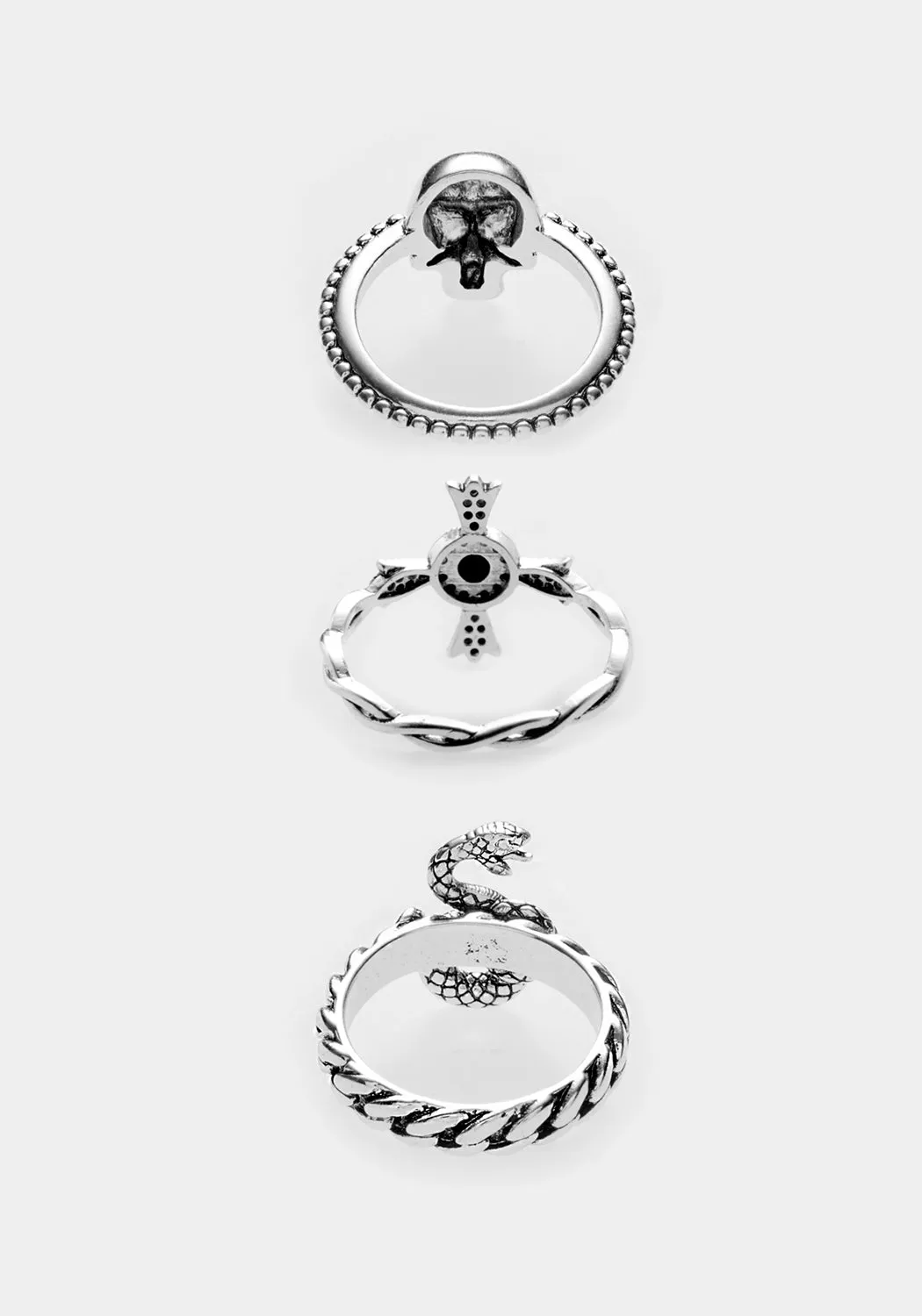 Morbid Ring Set sold by Disturbia product image thumbnail 4