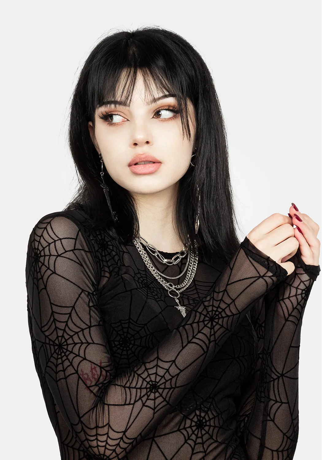 VENOM MESH BODYSUIT sold by Disturbia product image thumbnail 2