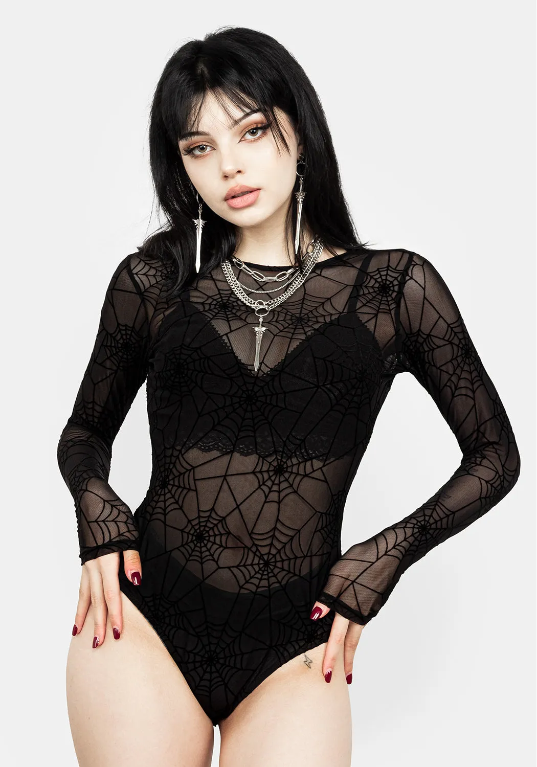 VENOM MESH BODYSUIT sold by Disturbia