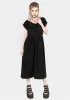 Scutellaria Embroidered Button Up Midi Dress sold by Disturbia