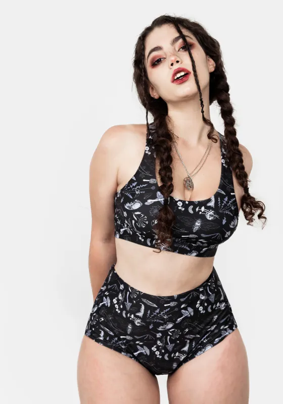 EARTH MAGICK HIGH WAIST SWIM BOTTOMS sold by Disturbia