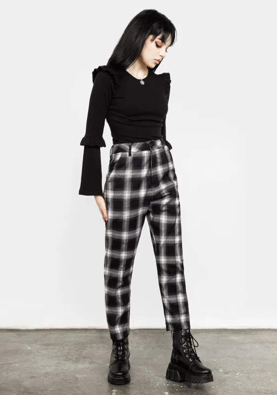 Lizzy Tapered Crop Trousers sold by Disturbia