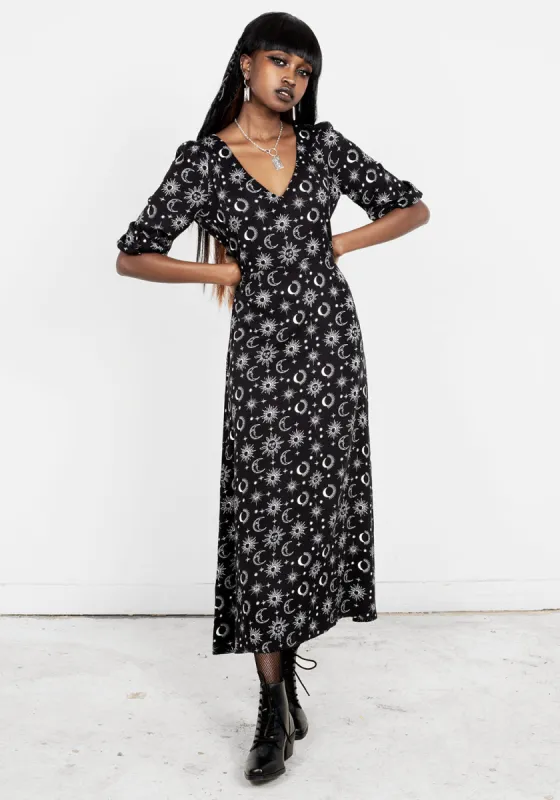 MOONBEAM MIDI DRESS sold by Disturbia