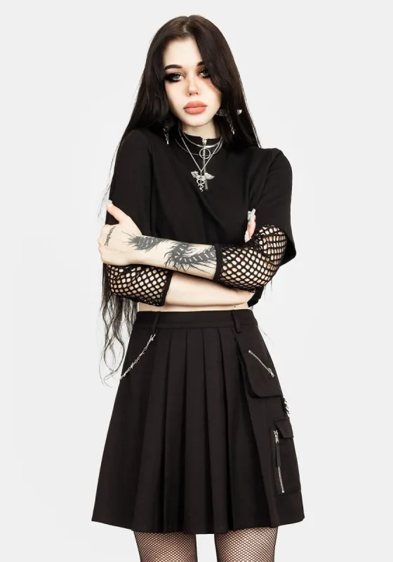 APOCALYPSE CARGO MINI SKIRT sold by Disturbia