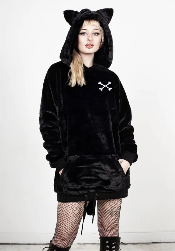 Bagheera Cat-Ear Hoody sold by Disturbia