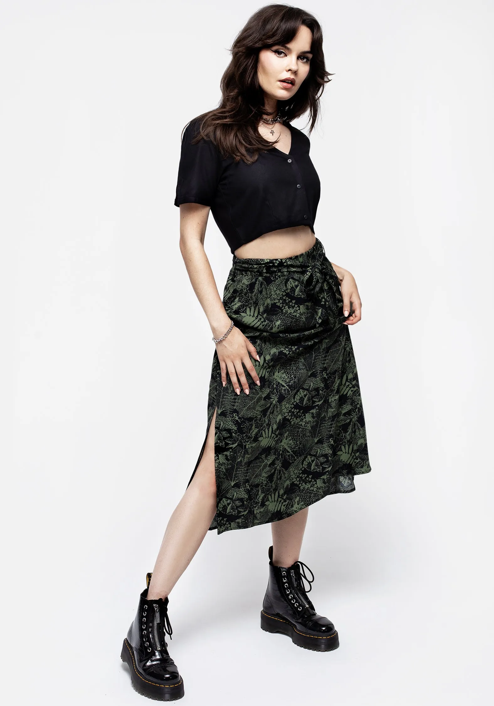 Daphne Midi Skirt sold by Disturbia product image thumbnail 4